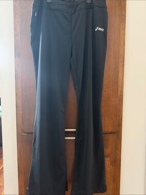 Asics Black Flared Workout Pants